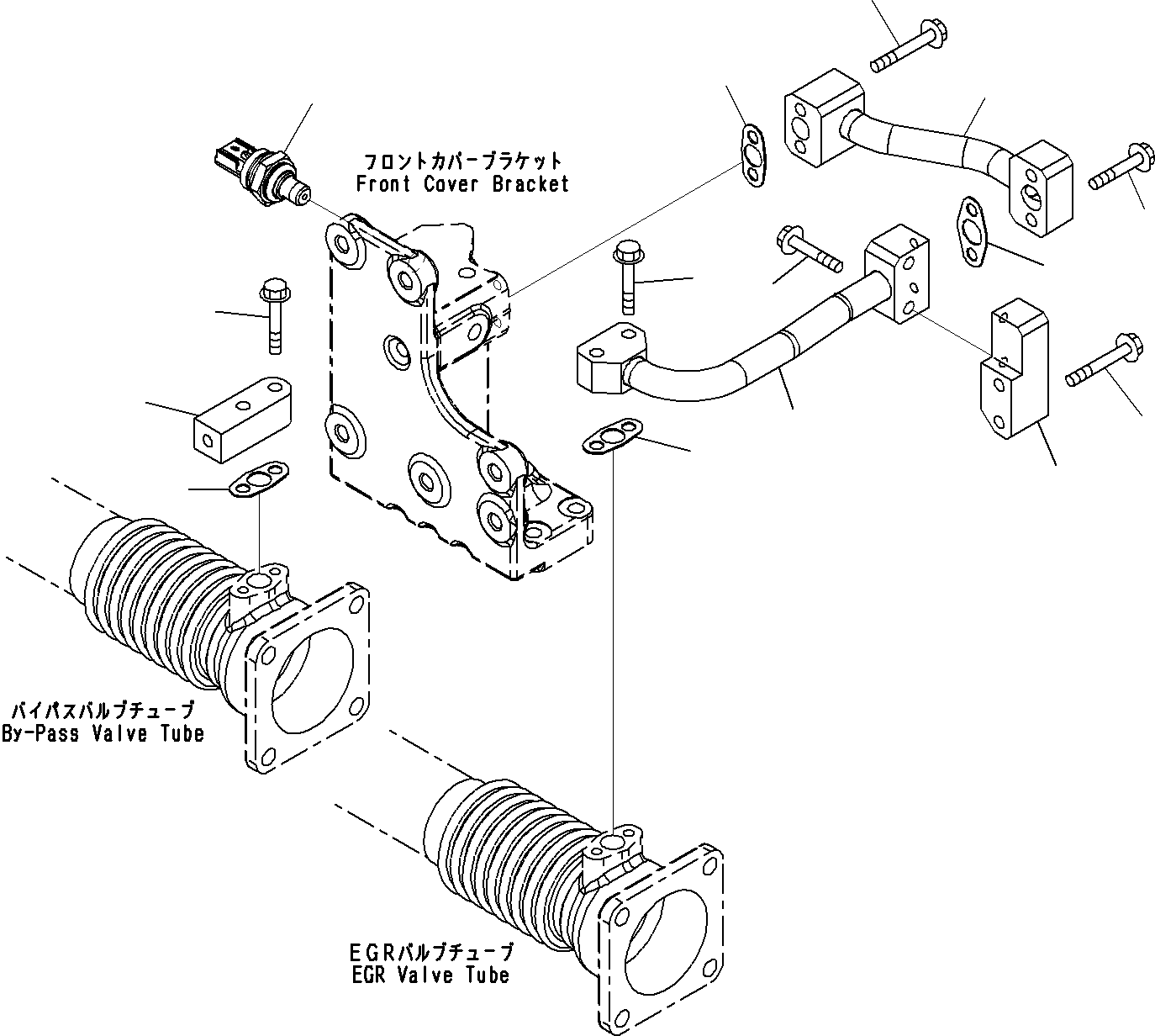 Прокладка 6261-11-7260 KOMATSU