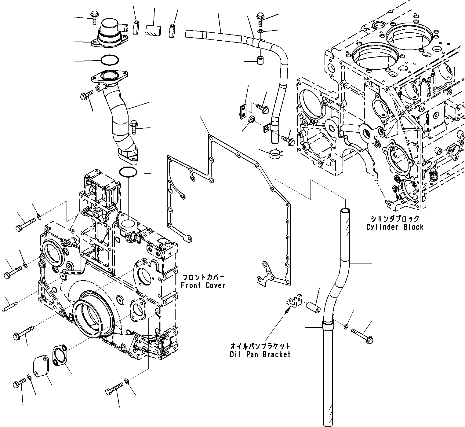 Шланг 07287-02610 KOMATSU