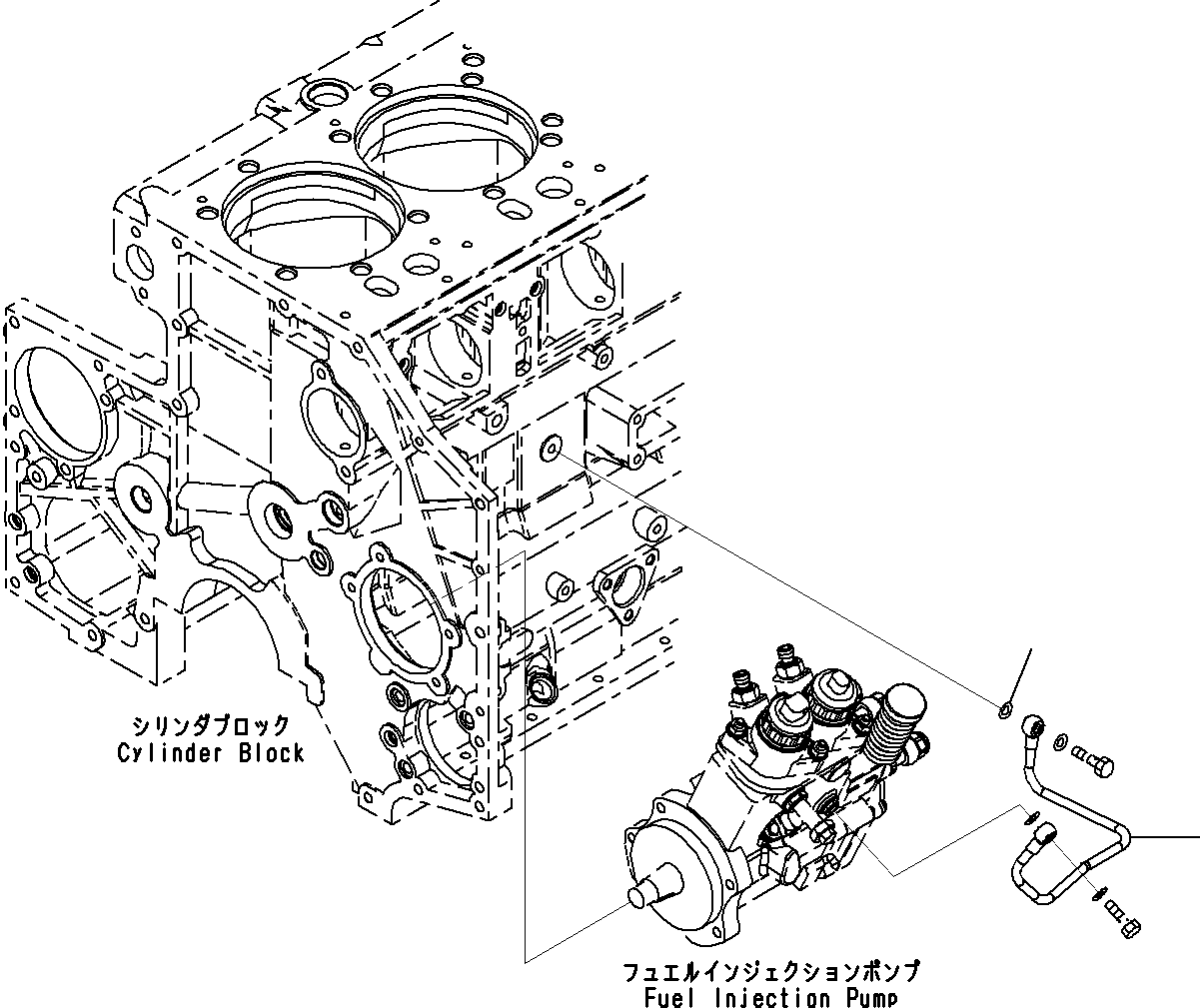TUBE,SUPPLY 6261-51-7110 KOMATSU