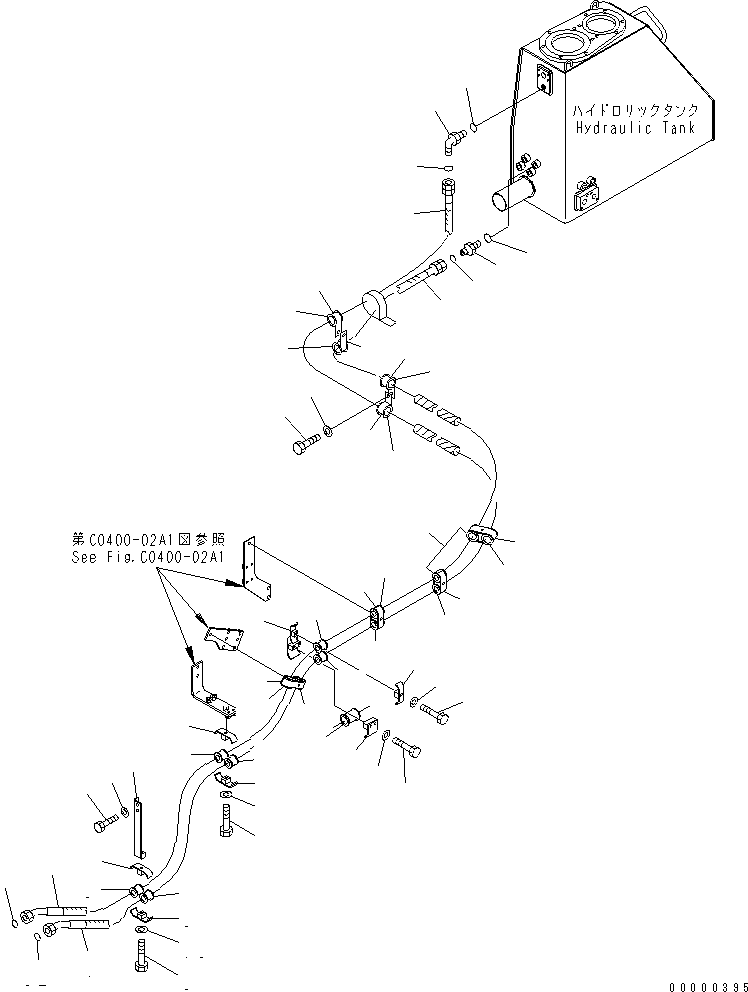 Амортизирующая подушка 07095-30522 KOMATSU