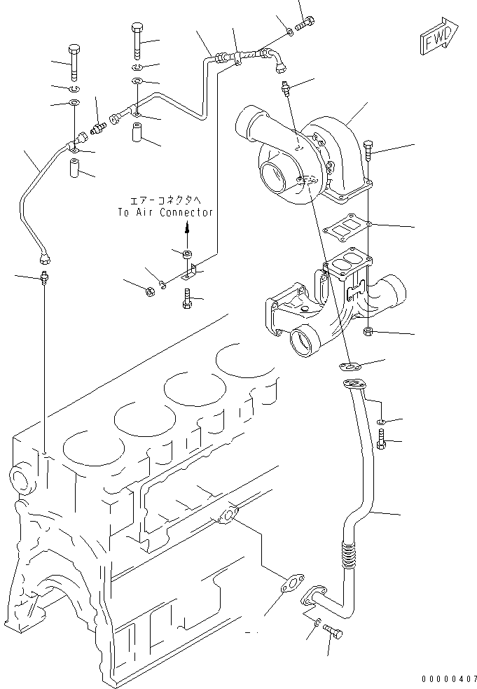 гайка 01580-00806 KOMATSU