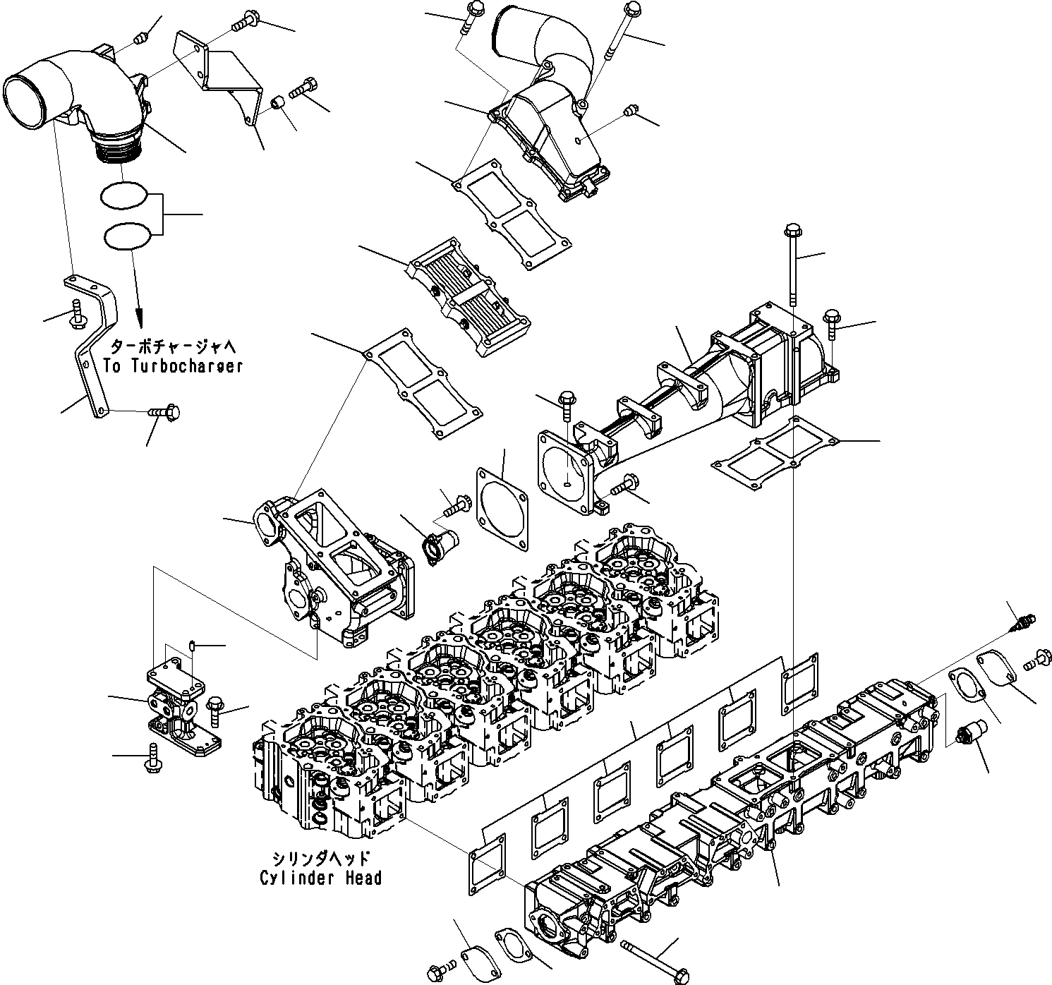 Nozzle, Venturi 6261-11-9710 KOMATSU