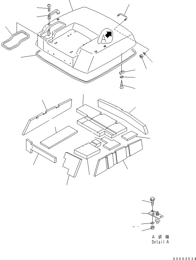 Лист 42A-54-21330 KOMATSU