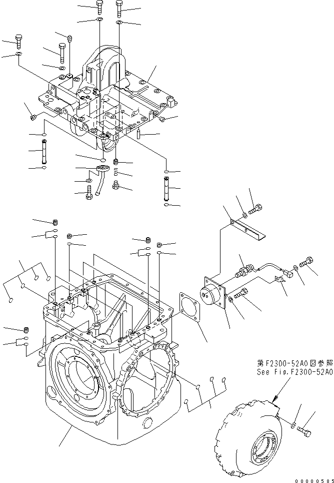 Прокладка 154-22-25170 KOMATSU