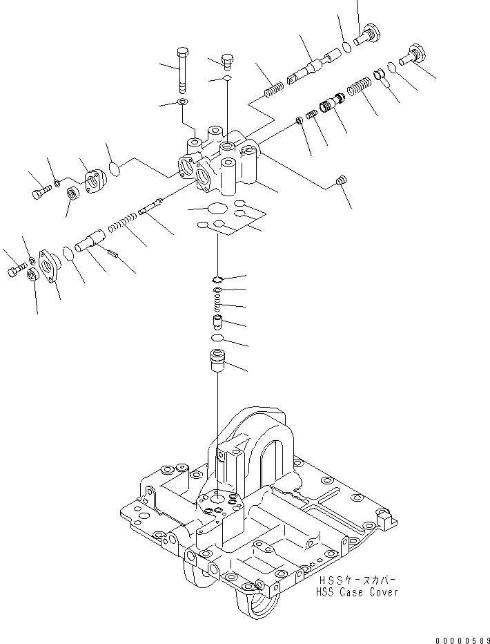 Пружинный штифт 04025-00316 KOMATSU