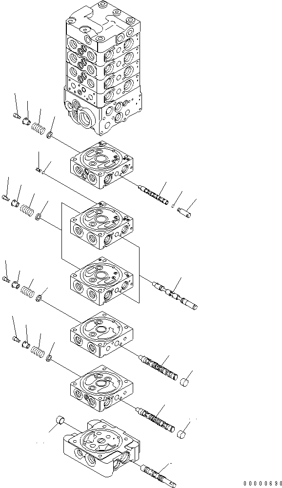 Уплотнительное кольцо круглого сечения 723-11-29690 KOMATSU
