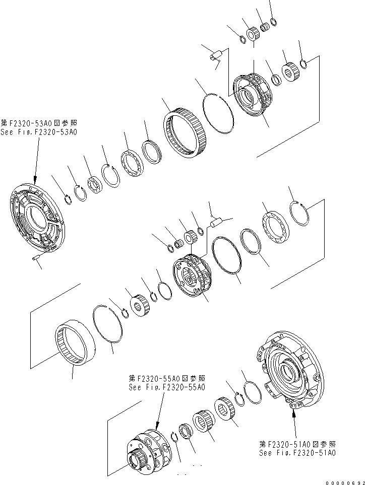 подшипник 06000-06926 KOMATSU
