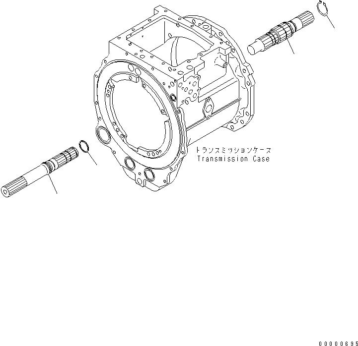 Кольцо 07018-10552 KOMATSU