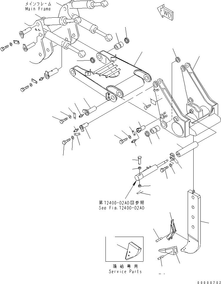 Болт 01010-62040 KOMATSU