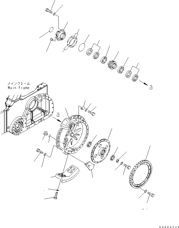 Болт 01010-82055 KOMATSU