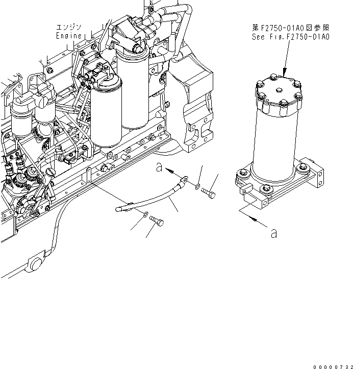 Кабель 175-06-51440 KOMATSU