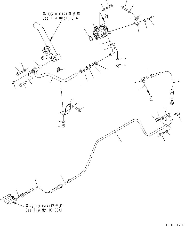 Прокладка 07332-51200 KOMATSU