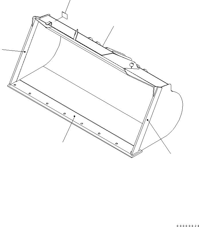 EDGE (WELDED) 418-70-32230 KOMATSU