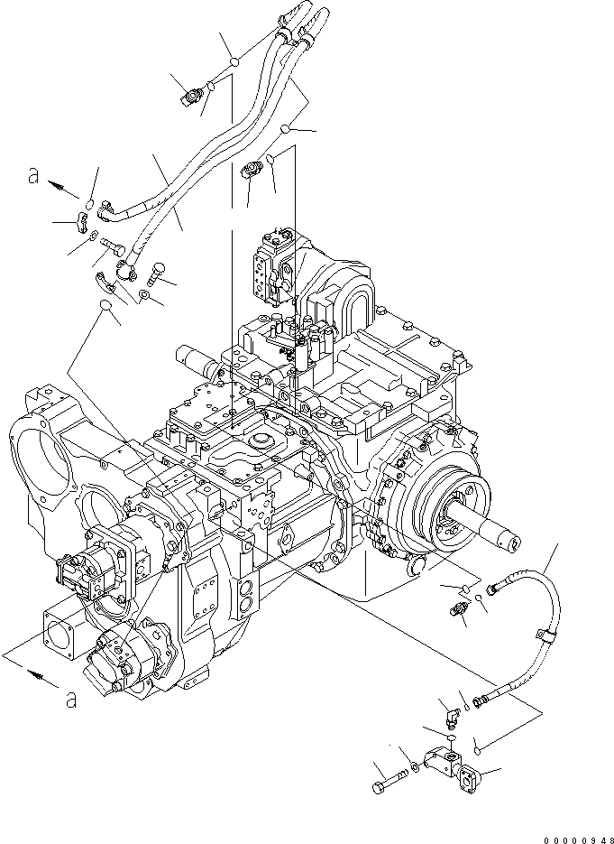 Трубка спиральная 08210-01804 KOMATSU