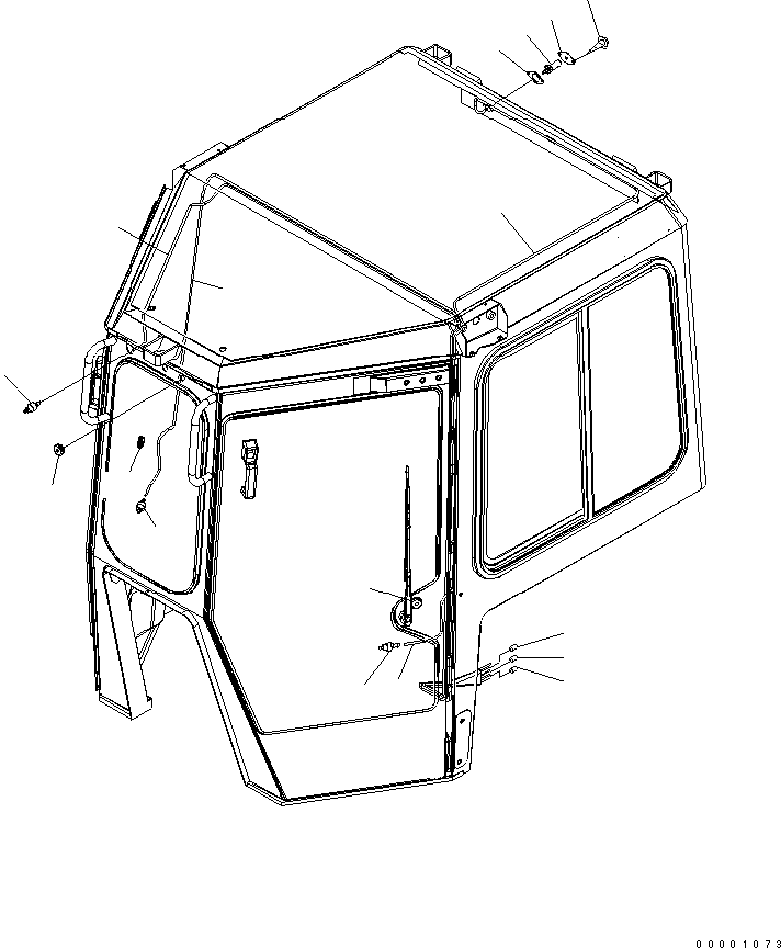 Винт 01370-00408 KOMATSU