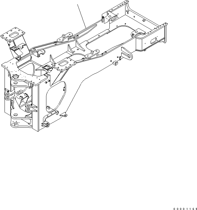 Сиденье в сборе 41E-U18-2110 KOMATSU