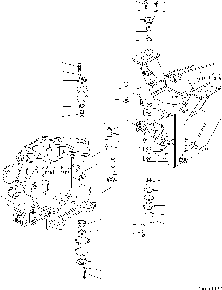 болт 01010-62080 KOMATSU