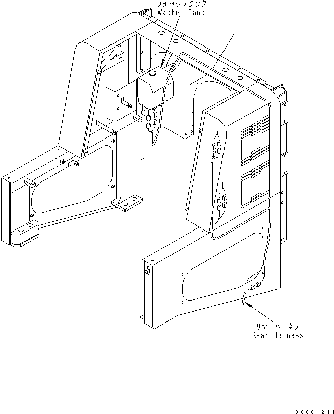 Жгут проводов 426-06-22152 KOMATSU