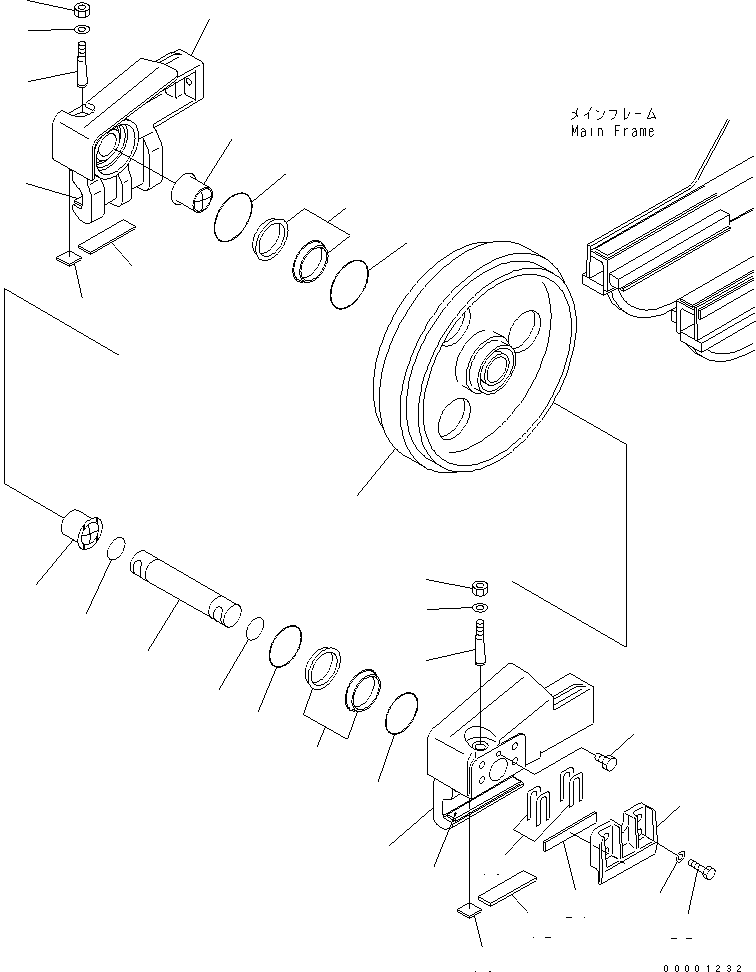 Уплотнительное кольцо в сборе 175-30-00581 KOMATSU
