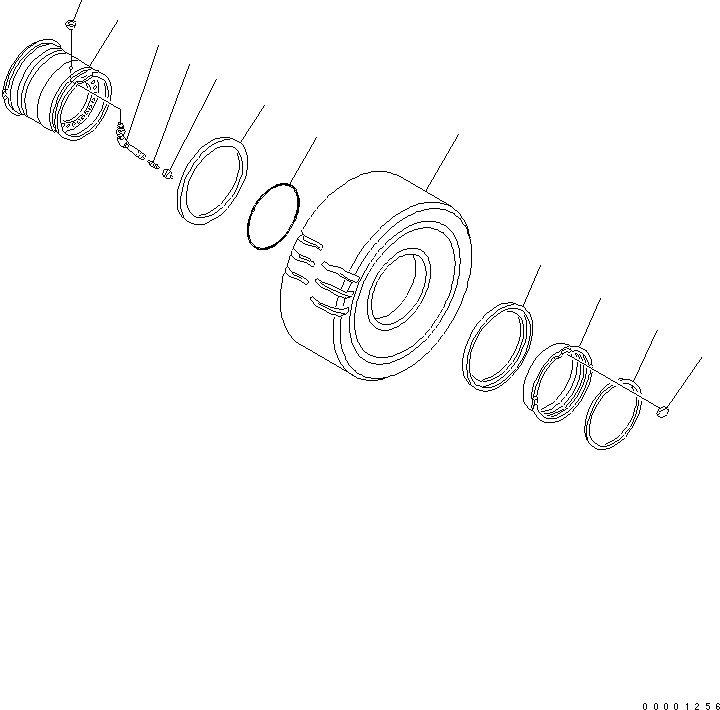 Клапан в сборе 09280-10020 KOMATSU