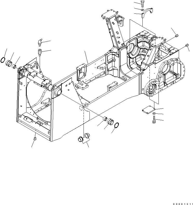 Пробка 07049-03342 KOMATSU