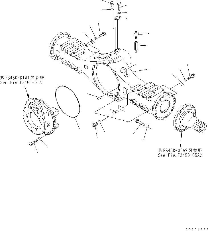 Уплотнительное кольцо круглого сечения 07002-53634 KOMATSU