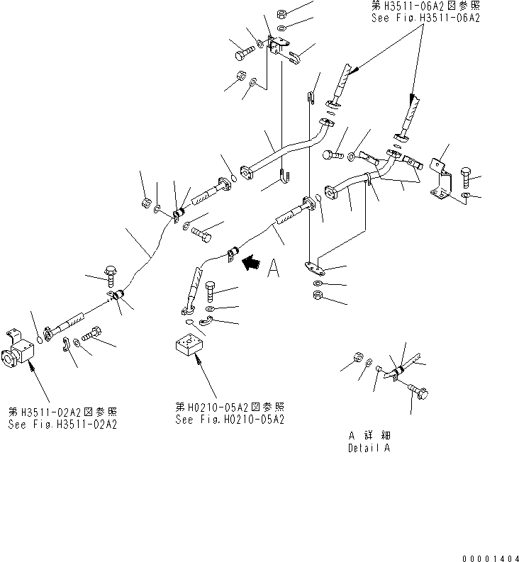 Шланг фланцевого типа 07298-01211 KOMATSU