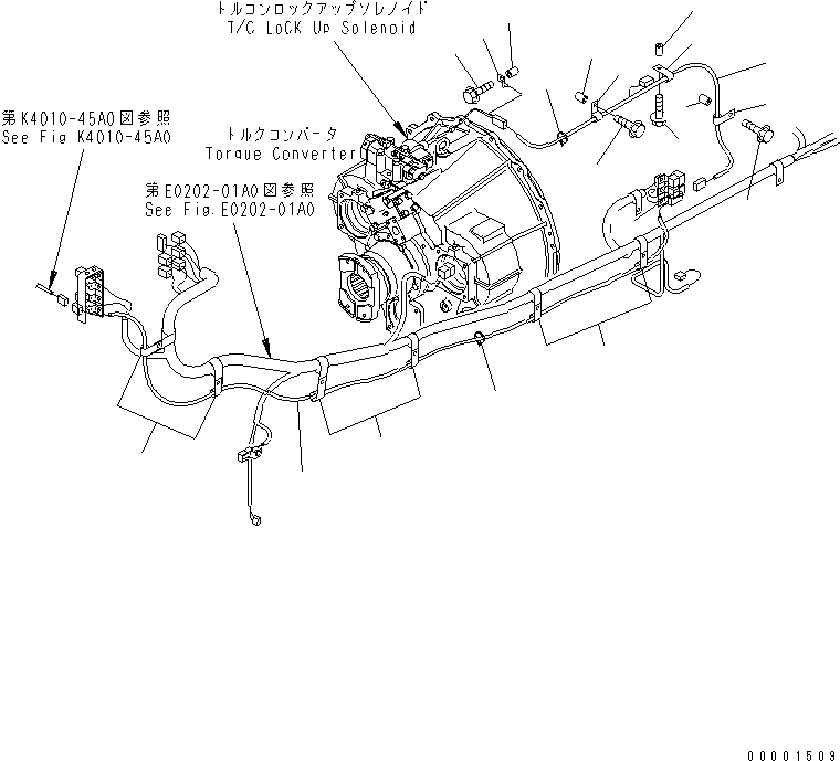Жгут проводов 41E-06-22140 KOMATSU