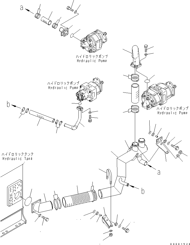 Шланг 07260-04725 KOMATSU