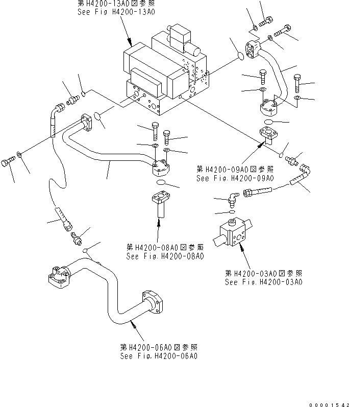 Шланг 07633-00403 KOMATSU