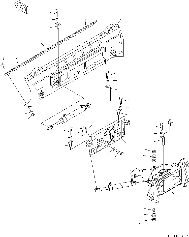 болт 02090-11050 KOMATSU