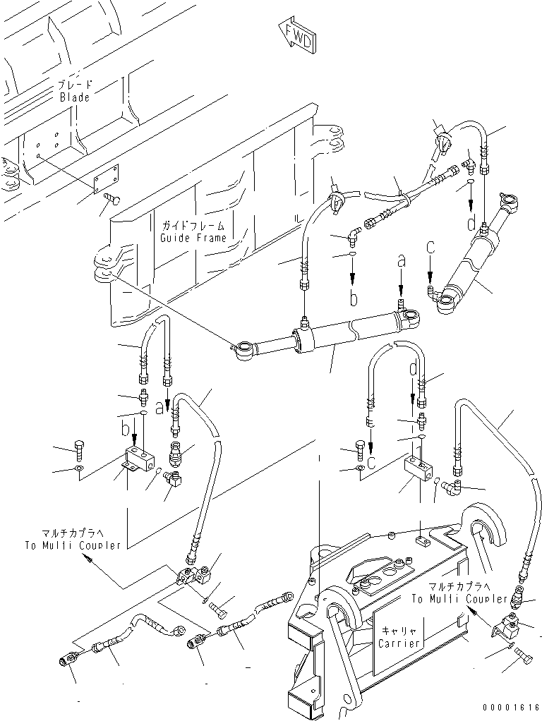 Шланг 07123-20310 KOMATSU