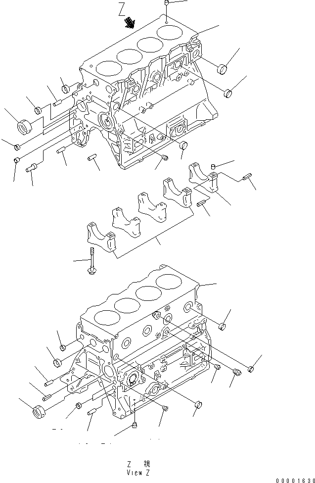 Пробка 07046-41410 KOMATSU