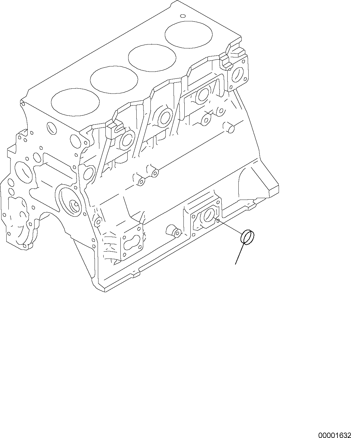 Пробка 07046-23016 KOMATSU