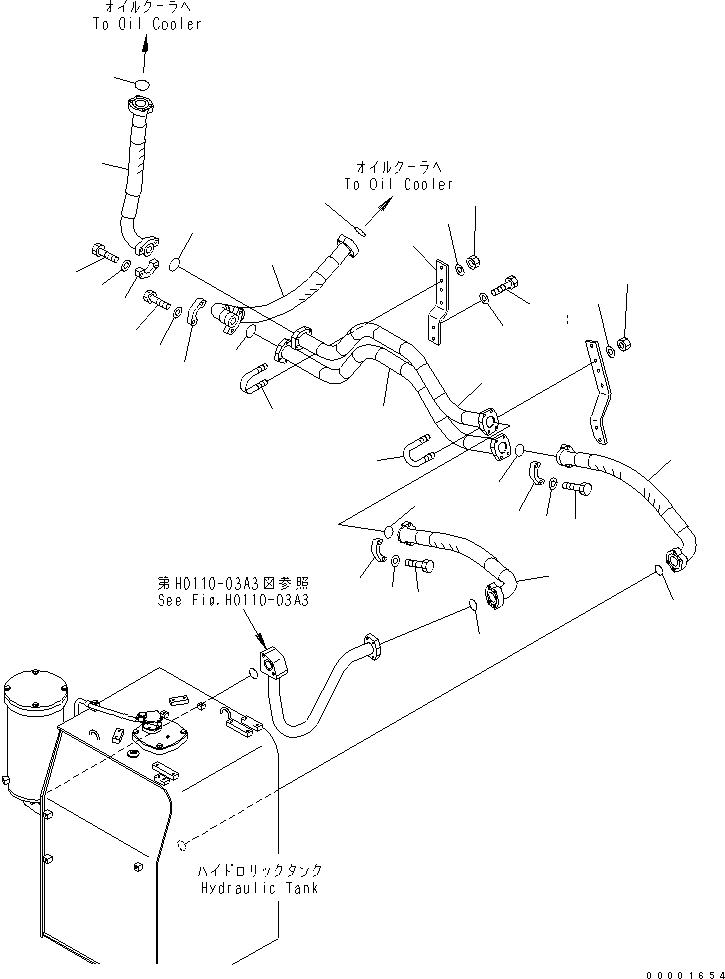 Шланг 07298-12008 KOMATSU
