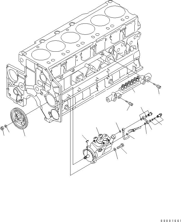 GEAR,PUMP DRIVE 6217-71-3220 KOMATSU