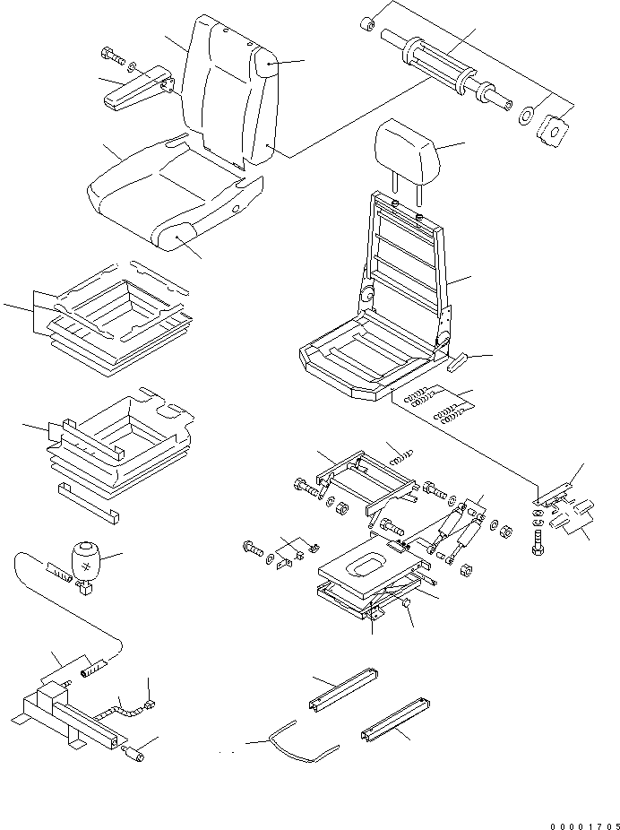 LATCH KIT BS157157 KOMATSU
