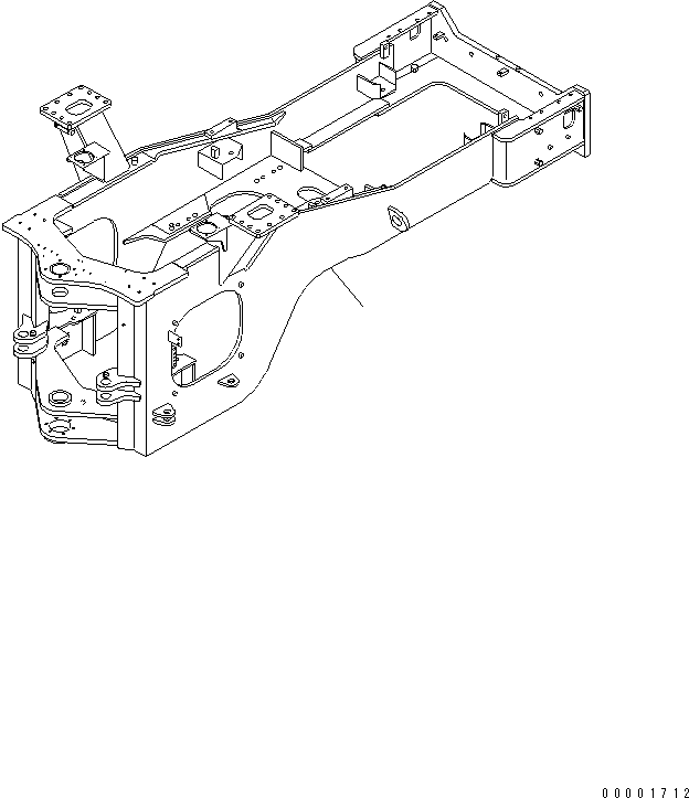 Рама в сборе 425-Z91-2410 KOMATSU