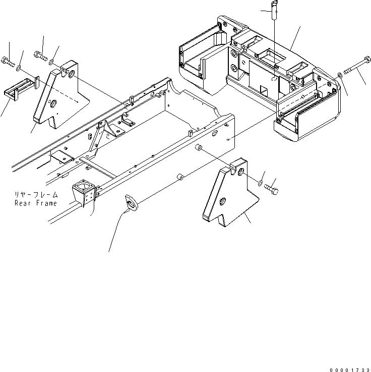 COUNTERWEIGHT 418-46-35210 KOMATSU