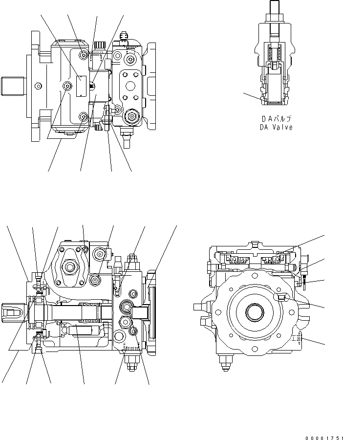 Пробка UC1180791009 KOMATSU