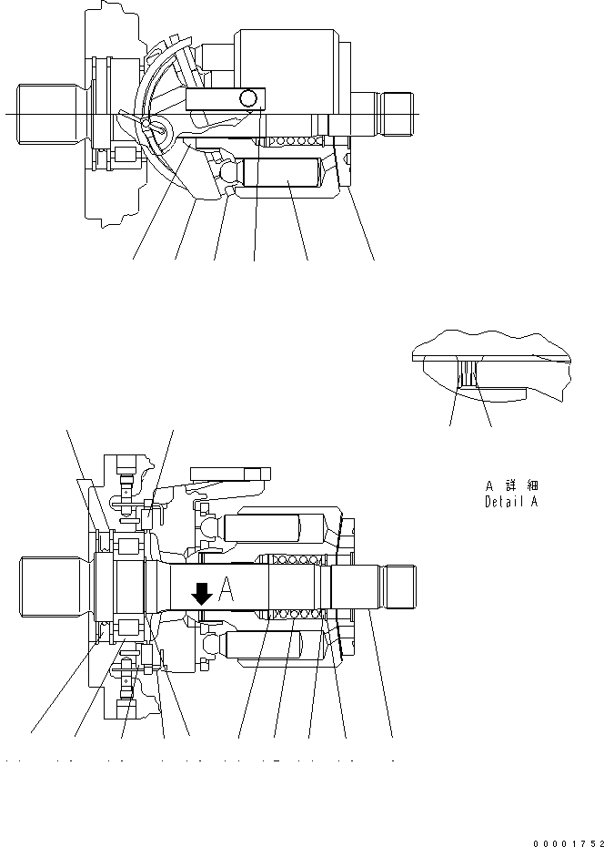 блок цилиндров UC4100663833 KOMATSU