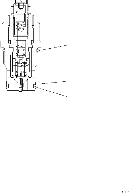 Уплотнительное кольцо круглого сечения UC1300172004 KOMATSU