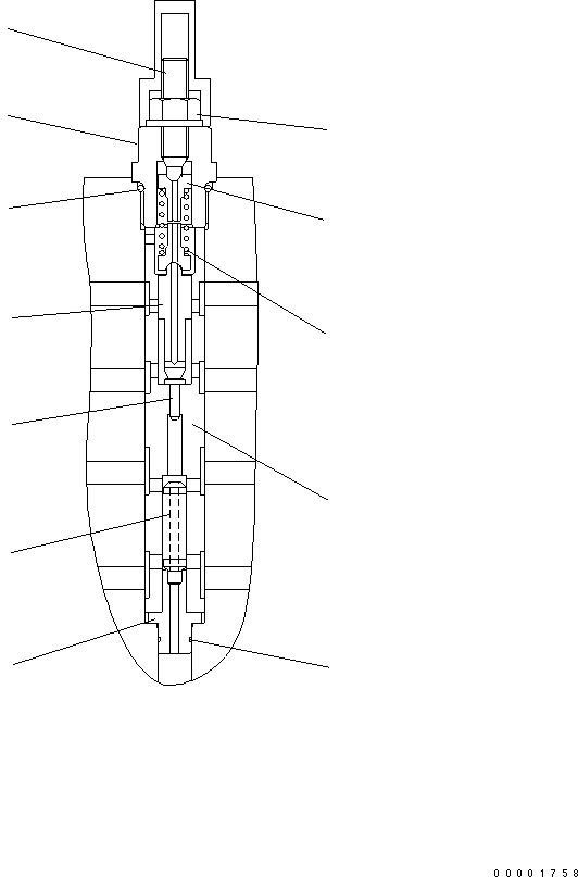 Уплотнительное кольцо круглого сечения UC1300142003 KOMATSU