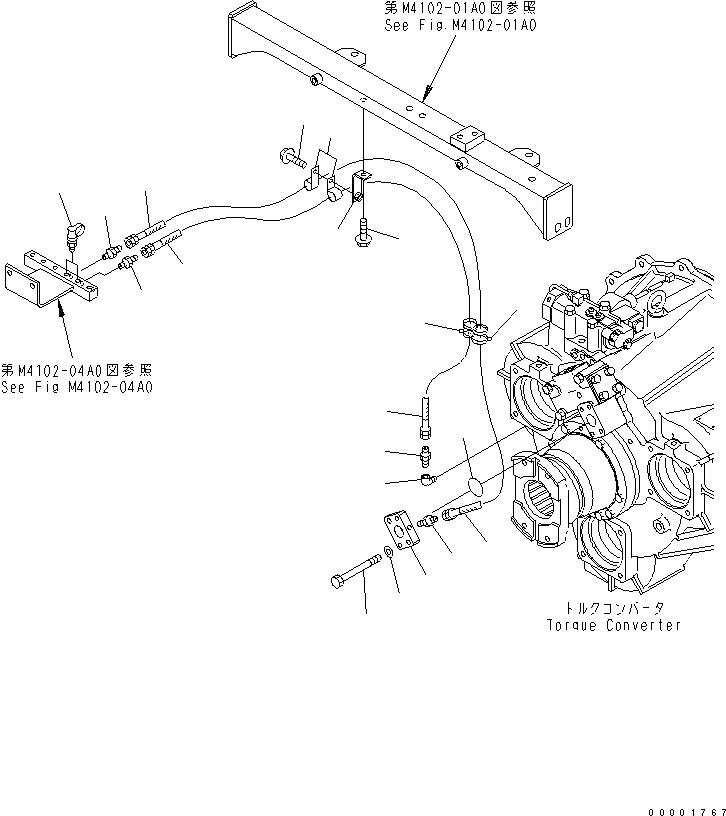 Шланг 07102-20210 KOMATSU