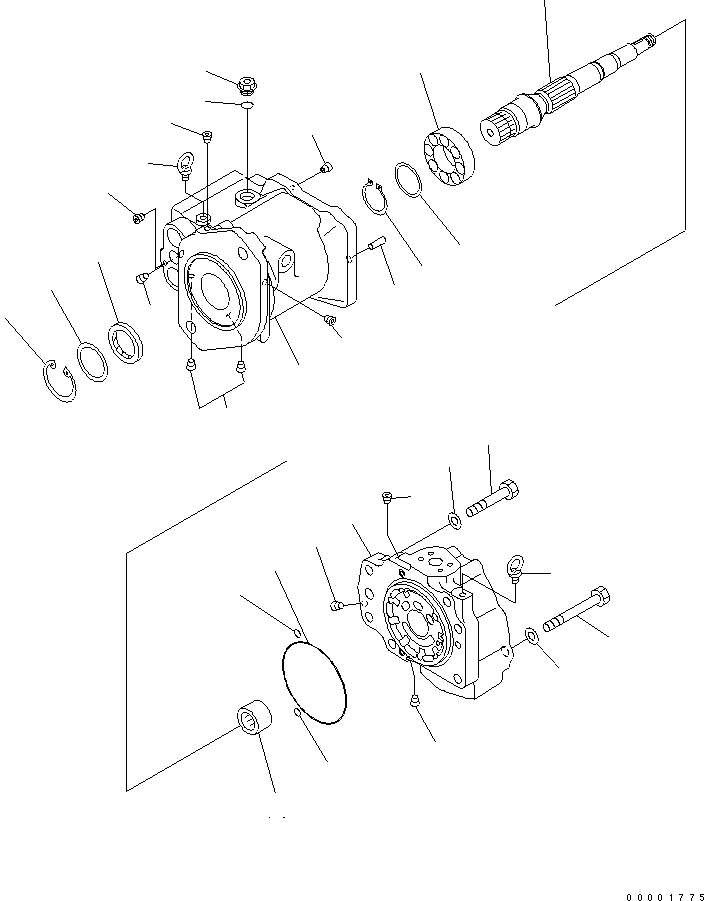 Стопорное кольцо 04065-08225 KOMATSU