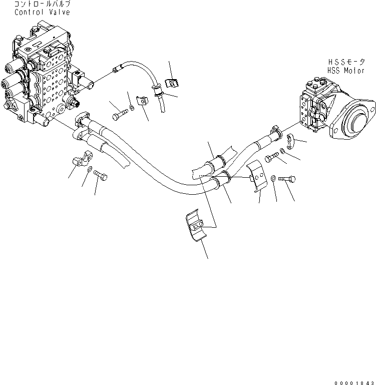 Амортизирующая подушка 07095-00314 KOMATSU