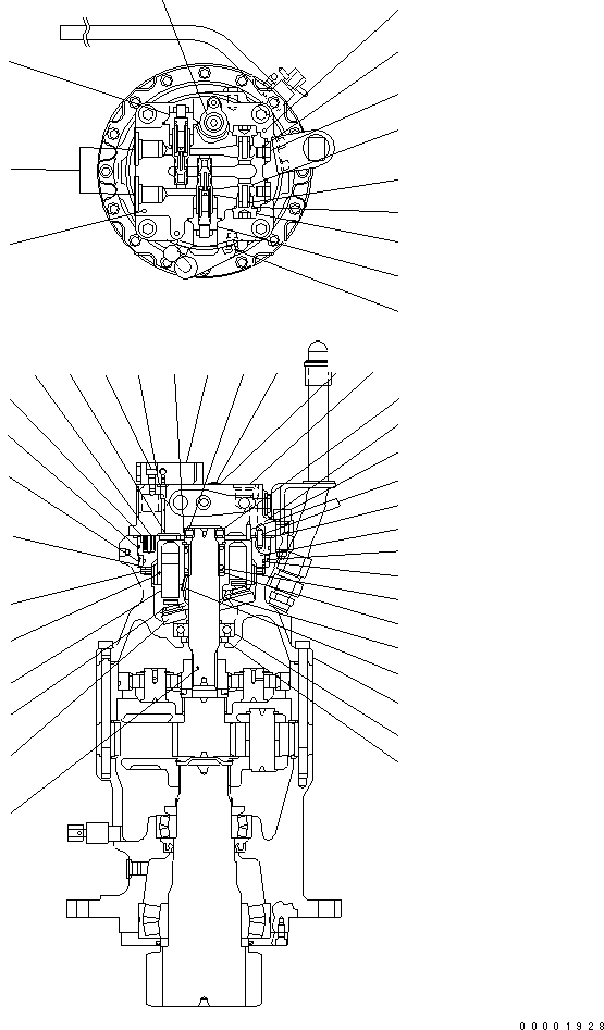 Пружина KB21961-40446 KOMATSU