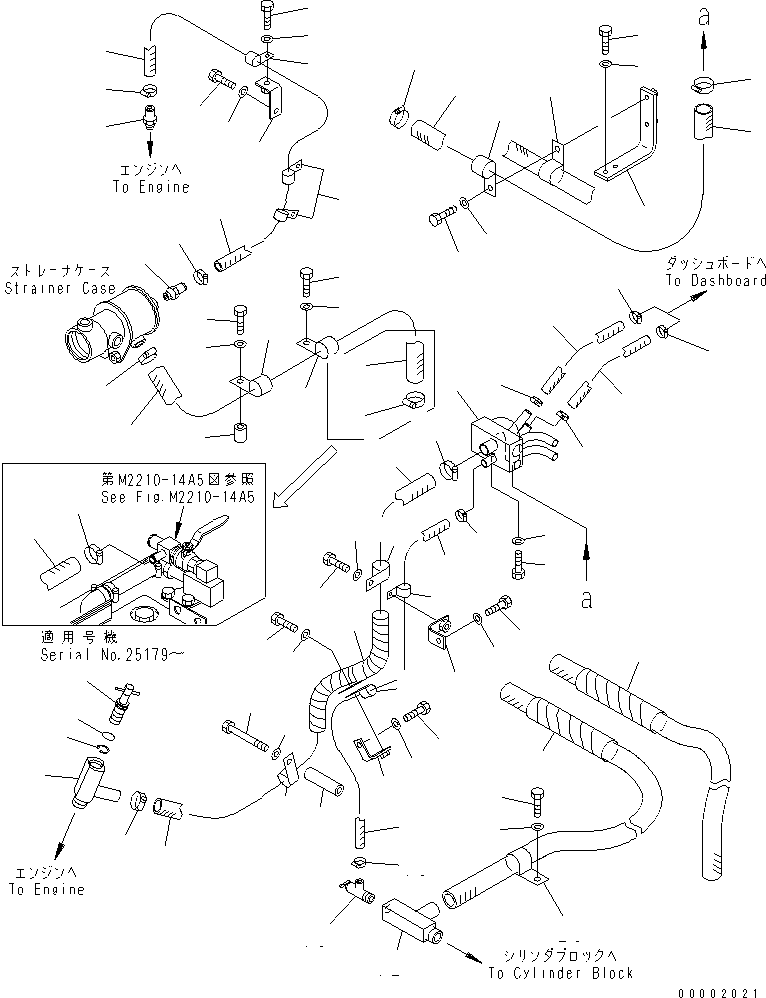 Спиральная трубка 08210-01803 KOMATSU