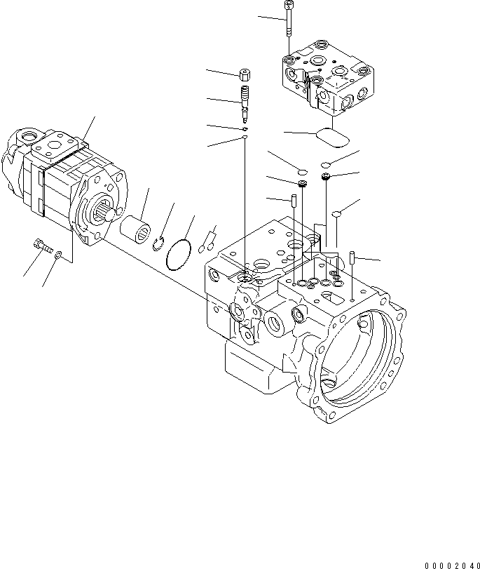 стопорное кольцо 04065-02012 KOMATSU