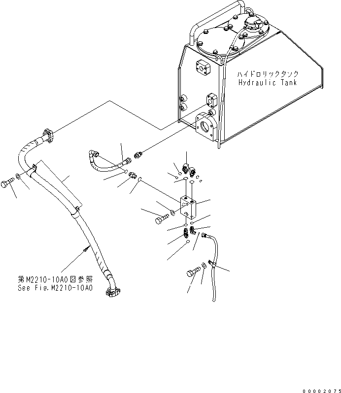 Шланг 02763-004A4 KOMATSU